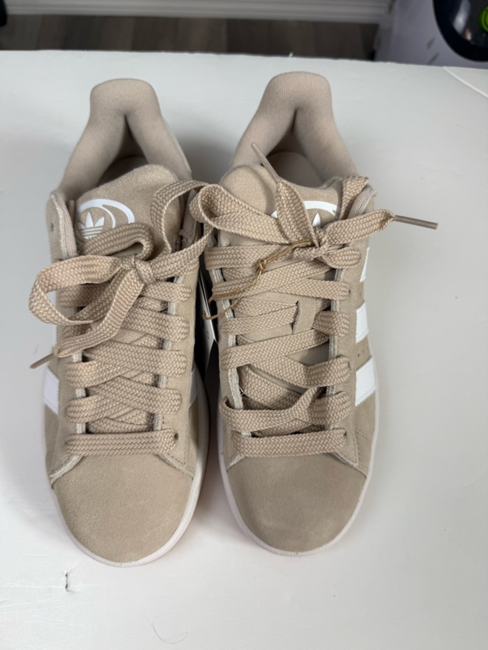 NWT Unisex Adidas Originals Campus Tan Suede Size 7 Men’s / 9 Women’s